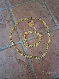 ✨Set Gioelli Gold Finish -4 Pezzi ✨
