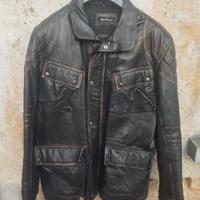 giubbotto in vera pelle Ben Sherman