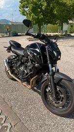 Yamaha mt 07 full power