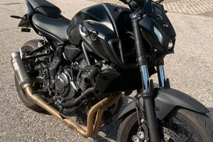 Yamaha mt 07 full power