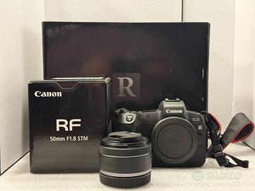 Canon EOS R + RF 50mm f1.8 STM -come nuovo