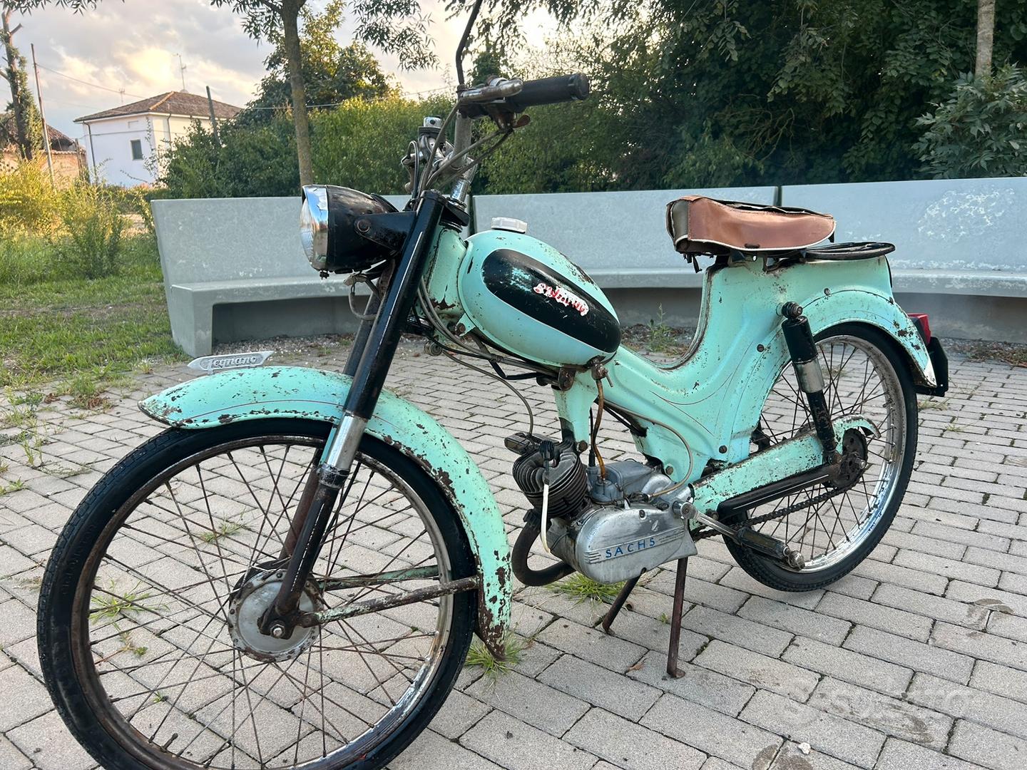 Moto Legnano Sachs 50 Sachs 50 Motor Legnano Epoca Asse Pedali