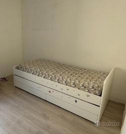 Letto singolo con Estraibile 