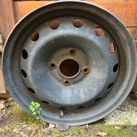 Cerchio in acciaio ex Peugeot 206