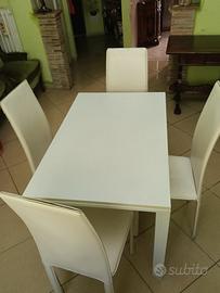 tavolo con sedie 