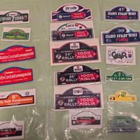 Vecchi adesivi Rally salite formula