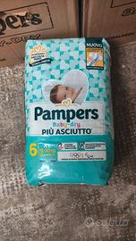 Pannolini pampers baby 6