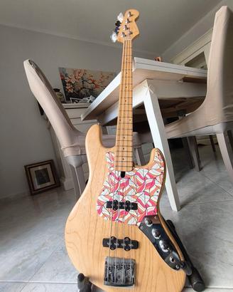 Basso Elettrico Liuteria stile jazzbass + custodia
