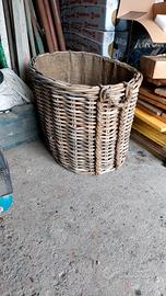 cesto di vimini