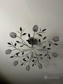Lampadario moderno floreale 8 luci – pagato 170€