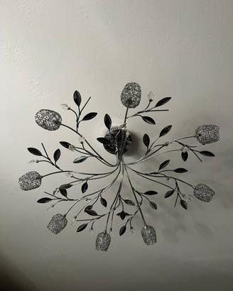 Lampadario moderno floreale 8 luci – pagato 170€