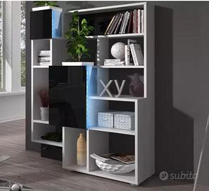 Libreria con Luci Led Ancora Imballata