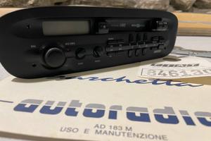 Autoradio + Libretto Fiat Barchetta