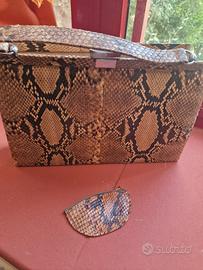 Borsa vintage im Vera Pelle di pitone
