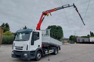 Iveco Eurocargo 120EL22 gru Jib e ribaltabile