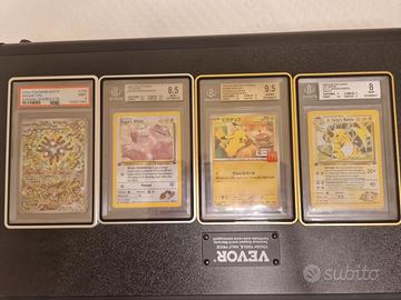 Pikachu/raichu/magneton/ditto psa bgs pokemon cart