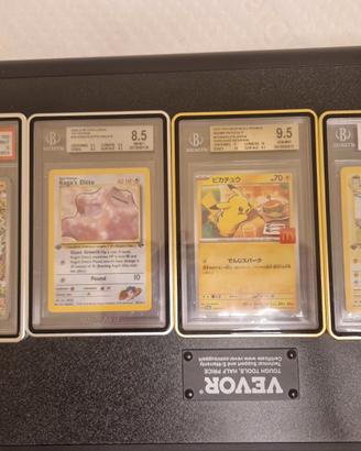 Pikachu/raichu/magneton/ditto psa bgs pokemon cart