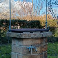 Pozzo da arredo per giardino