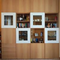 Mobile per soggiorno e libreria