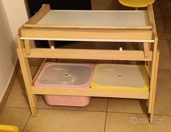 Scrivania bambino/a ragazzo/a con sedia Ikea