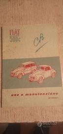 (H) libretto originale fiat topolino 500c