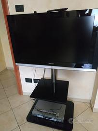 Tv Samsung 37 pollici con mobile cristallo