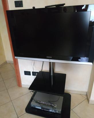 Tv Samsung 37 pollici con mobile cristallo