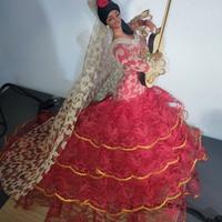 Ballerina di flamenco vintage 