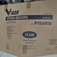 Stufa Vigor a gas per dehors