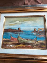 quadro anni'70 di Giovanni Alfano. 