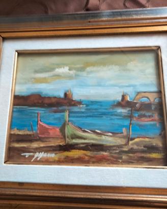 quadro anni'70 di Giovanni Alfano. 