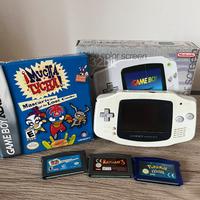 Game Boy Advance con Scatola e Giochi