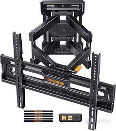 Braccio staffa supporto TV doppio Vesa 23 - 70"