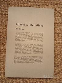 Giuseppe Bellafiore,scritti su Palermo