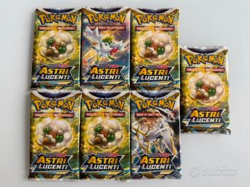 Lotto Di 7 Pokemon Astri Lucenti ITA 🇮🇹 Nuovi