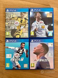 FIFA 17+18+19+22 PS4 [Ita]