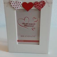 Portafoto Millecuori in legno Brandani