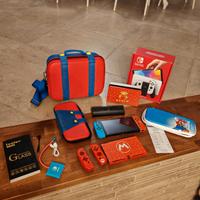 nintendo switch oled con accessori