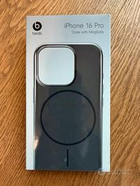 Cover iphone 16pro, BEATS black