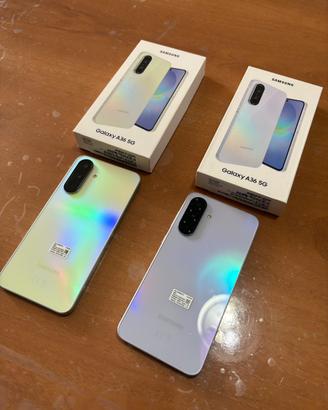 Samsung a36 5g 128 gb lime e lavanda