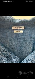Camicia floreale Gutteridge 100%lino taglia 42