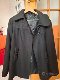 Giacca nera da donna Stile Benetton 