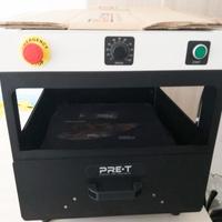 Cabina di Spruzzaggio colla stampante dtg