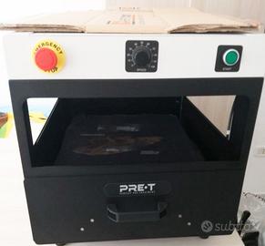 Cabina di Spruzzaggio colla stampante dtg