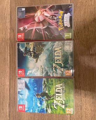 3 giochi nintendo switch anche separatamente
