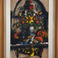 Dipinto  olio su legno di Picinni Gennaro