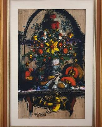 Dipinto  olio su legno di Picinni Gennaro