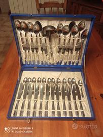 servizio posate in acciaio inox da 12