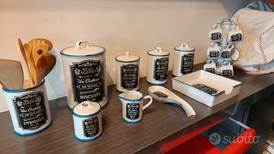 set completo di barattoli