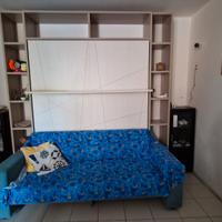 Divano-Letto matrimoniale richiudibile con mobile